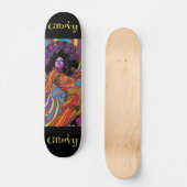 Groovy Retro Skateboard (Vorderseite)