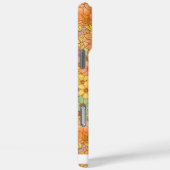 Groovy Retro Sommerzeit Protea und Daisy Muster Case-Mate iPhone Hülle (Rückseite / Rechts)