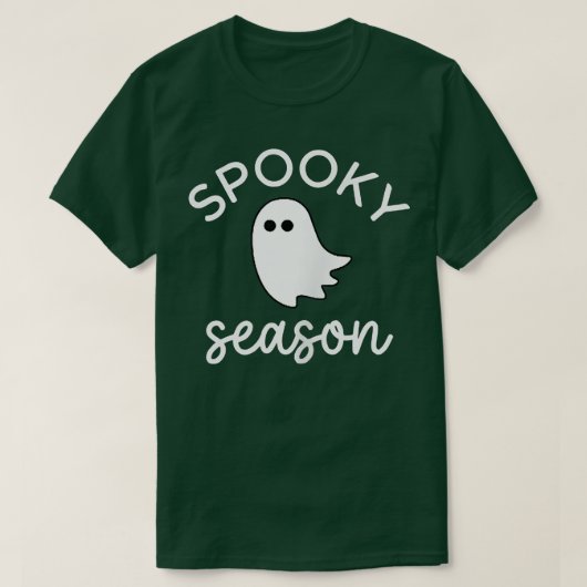 Groovy Retro Spooky Season Niedlich Ghost Hallo T-Shirt (Design vorne)