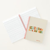 Groovy Retro Statistics are my Vibe, Statistiker Notizblock (Innenseite)