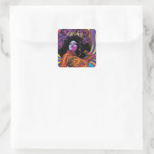Groovy Retro Sticker (Tasche)