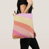 Groovy Retro Stripes Seventies Tasche (Von Nahem)