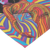 Groovy Retro Table Runner Kurzer Tischläufer (Ecke)