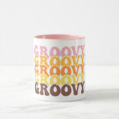 Groovy Retro Tasse (Zentrum)
