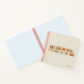 Groovy, Retro-Umweltwissenschaft ist meine Vision Notizblock (Innenseite)