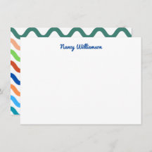 Groovy Retro Vibes Colorful Wavy Name