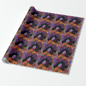 Groovy Retro Wrapping Paper Geschenkpapier (Ungerollt)