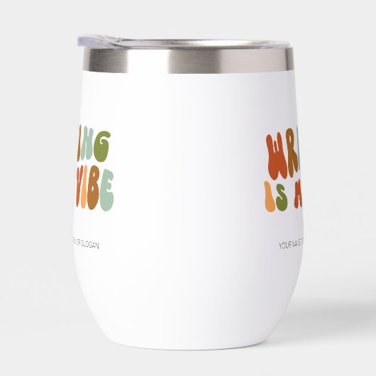 Groovy Retro Writing is my Vibe, Writer, Author (Rechts)