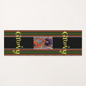 Groovy Retro Yogamatte (Vorderseite (Horizontal))