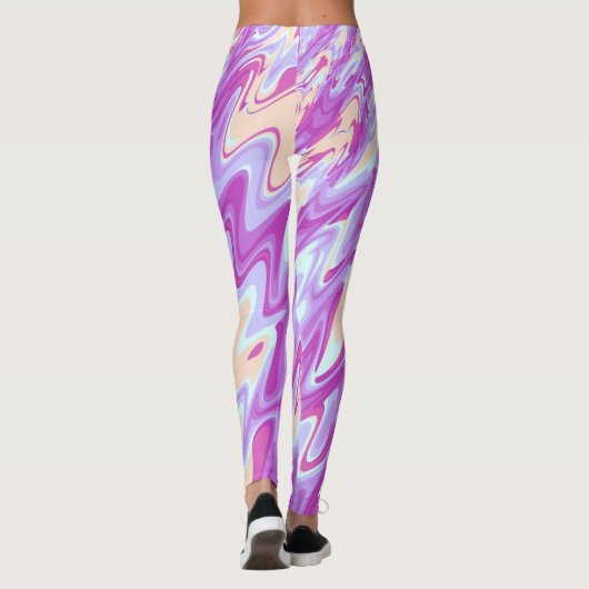 Groovy Ripples Leggings (Rückseite)