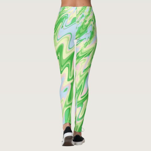 Groovy Ripples Leggings (Rückseite)