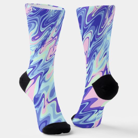 Groovy Ripples Socks Socken (Gewinkelt)