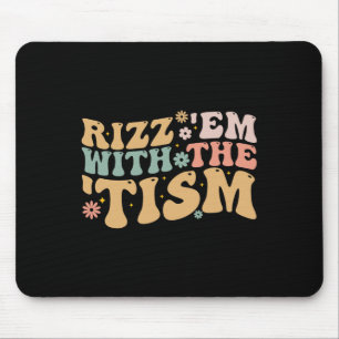 Groovy Rizz GmbH mit Tismus - Autismus Bewusstsein Mousepad
