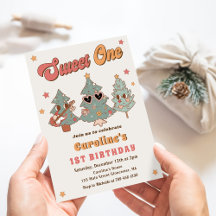 Groovy Rockin Weihnachtsbaum Hippie Birthday