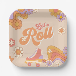 Groovy Roller Skate Paper Teller