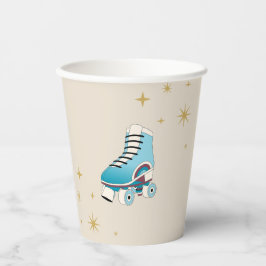 Groovy Roller Skaten Party Cups Pappbecher