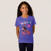 Groovy Roller Skater T-Shirt (Vorne ganz)