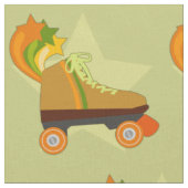 Groovy-Rollschuh Stoff (Nahaufnahme)