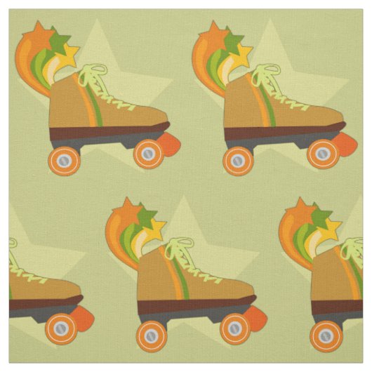 Groovy-Rollschuh Stoff (Muster)