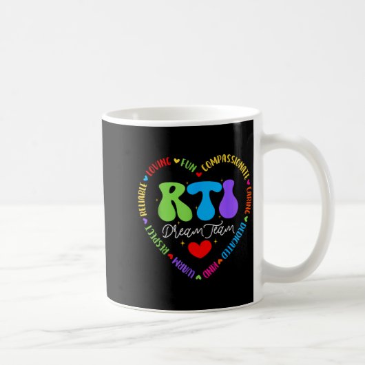 Groovy Rti Dream Team T Resnse Intervention Squad Kaffeetasse (Rechts)