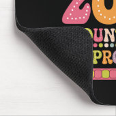 Groovy Ruhestand Cl von 2025 Lehrer Countdown Loa Mousepad (Ecke)