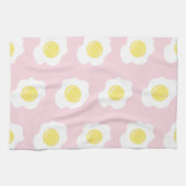 Groovy Rühreier. Geschirrtuch (Horizontal)