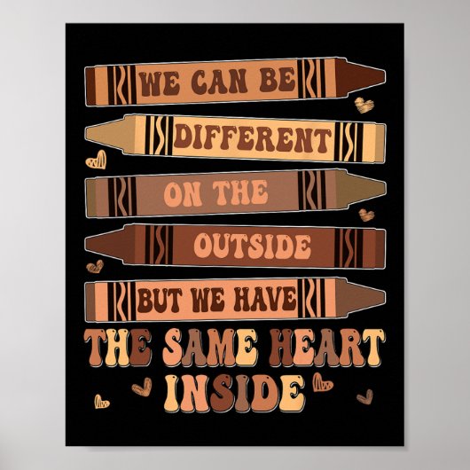 Groovy Same Herzstück in der Schwarzen Geschichte  Poster (Vorne)
