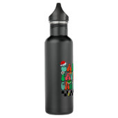 Groovy Santas Favorite CNA Funny Christmas Xmas Gi Edelstahlflasche (Links)