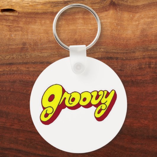 Groovy - Schlüsselanhänger (Vorderseite)