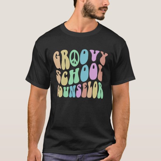 GROOVY SCHOOL COUNSELOR Squad College Guidance Cou T-Shirt (Vorderseite)