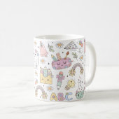 Groovy Schuldesign-Thema Kaffeetasse (VorderseiteRechts)