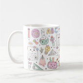 Groovy Schuldesign-Thema Kaffeetasse (Links)
