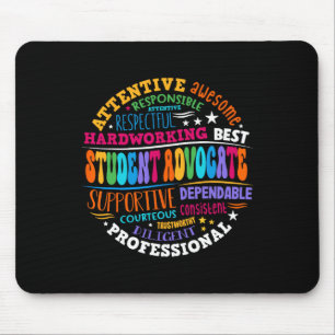 Groovy-Schüler-Anwalt-Würdigung Zurück zur Schule Mousepad