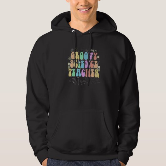 Groovy SCIENCE TEACHER Technology Crew STEM Motor Hoodie (Vorderseite)