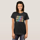 Groovy SCIENCE TEACHER Technology Crew STEM Motor T-Shirt (Vorne ganz)