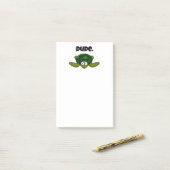 Groovy Sea Turtle Cartoon, Funny Ocean "Typ" Post-it Klebezettel (Auf Schreibtisch)