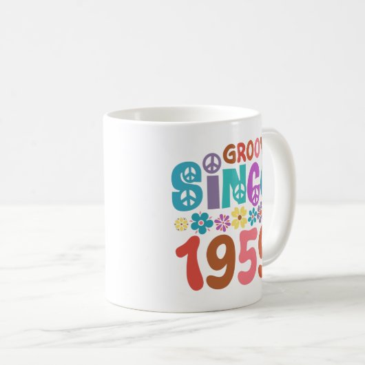 Groovy seit 1959 kaffeetasse (VorderseiteRechts)
