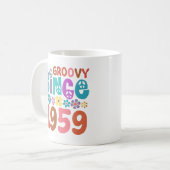 Groovy seit 1959 kaffeetasse (Vorderseite Links)