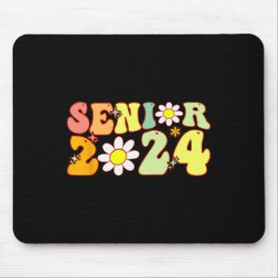 Groovy Senior 2024 Zurück zur Abschluss-Klasse Mousepad