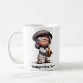 Groovy Senior Citizen Music Legends Kaffeetasse (Links)