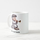 Groovy Senior Citizen Music Legends Kaffeetasse (Vorderseite Links)