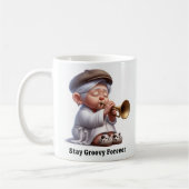 Groovy Senior Citizen Music Legends Kaffeetasse (Links)
