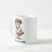 Groovy Senior Citizen Music Legends Kaffeetasse (Vorderseite Links)
