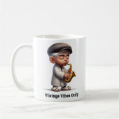 Groovy Senior Citizen Music Legends Kaffeetasse (Links)