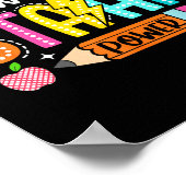 Groovy Show Staar Power Lehrer Testprüfungstest Poster (Ecke)