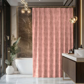 Groovy Shower Curtain Retro Pastel Christmas Fun Duschvorhang