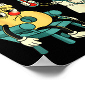 Groovy Sick Seven 67 Funny Meme Sick 7 And Nurse 6 Poster (Ecke)