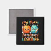 Groovy sinkt in Liebe mit Learning Erntedank Aut Magnet (Vorderseite/Rückseite)