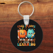 Groovy sinkt in Liebe mit Learning Erntedank Aut Schlüsselanhänger (Vorderseite)