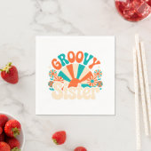 Groovy Sister Boho Vibes (2) Serviette (Beispiel)